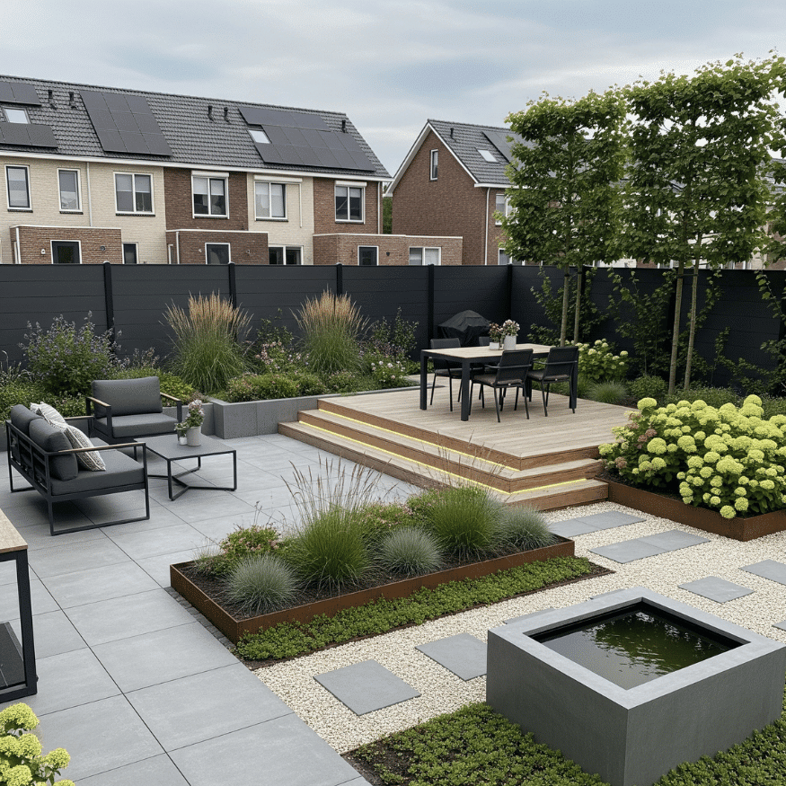 onderhoudsarme tuin in oisterwijk
